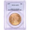 Image 1 : 1879 $20 Liberty Head Double Eagle Gold Coin PCGS AU55