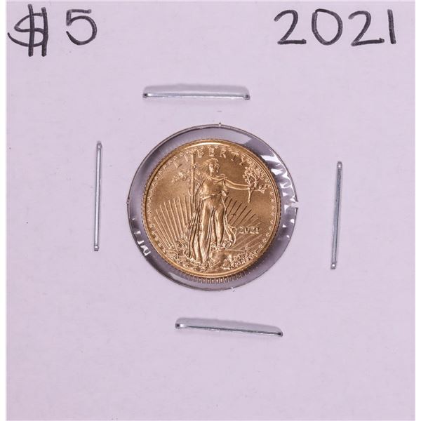 2021 $5 American Gold Eagle Coin
