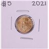 Image 1 : 2021 $5 American Gold Eagle Coin