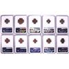 Image 2 : Lot of (10) Ancient Roman Empire Coins NGC Certified