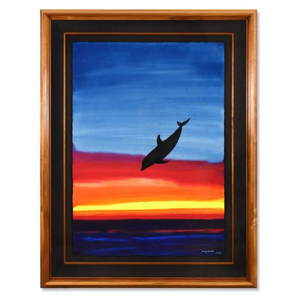 Wyland "Sea Of Life" Original Watercolor On Paper