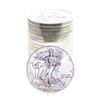 Image 1 : Roll of (20) Brilliant Uncirculated 1998 $1 American Silver Eagle Coins