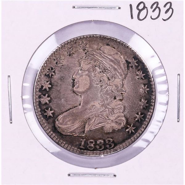 1833 Capped Bust Half Dollar Coin