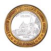 Image 1 : .999 Silver California Hotel Las Vegas Nevada $10 Casino Limited Edition Gaming Token