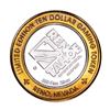 Image 2 : .999 Silver Fly RNO Reno Tahoe, Nevada $10 Casino Limited Edition Gaming Token