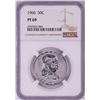 Image 1 : 1960 Proof Franklin Half Dollar Coin NGC PF69