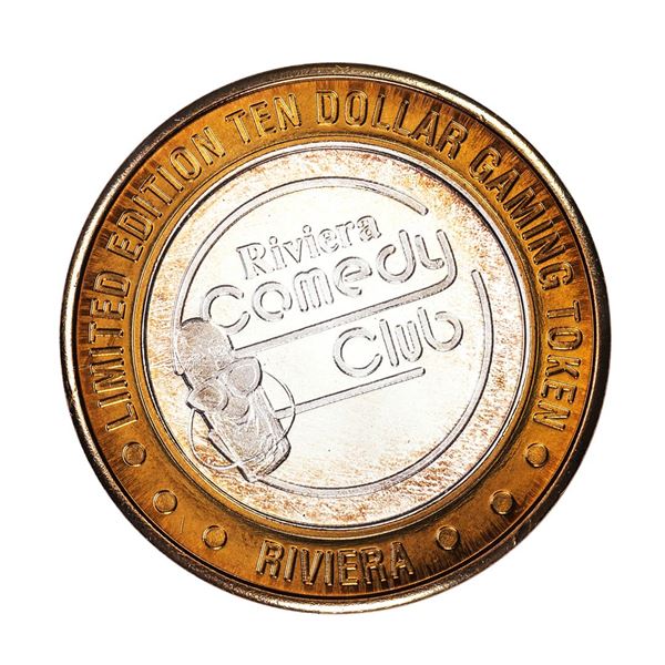 .999 Silver Riviera Hotel & Casino Las Vegas $10 Casino Limited Edition Gaming Token
