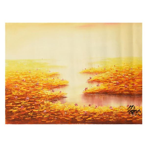 Zahra Original Oil Painting On Canvas, Hand Signed With Letter Of Authenticity