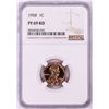 Image 1 : 1958 Proof Lincoln Wheat Cent Coin NGC PF69RD