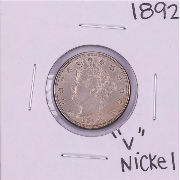 1892 Liberty V Nickel Coin