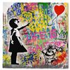 Image 1 : Mr. Brainwash "Balloon Girl" One-of-a-Kind Hand Signed Original Mixed Media