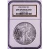 Image 1 : 2006 $1 American Silver Eagle Coin NGC Gem Uncirculated