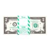Image 1 : Pack of (100) Consecutive 2017A $2 Federal Reserve STAR Notes Philadelphia