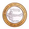 Image 1 : .999 Silver McCarran International Airport $10 Casino Limited Edition Gaming Token