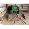 Image 2 : John Deere Model 2140 Tractor with Model 148 Front end Loader + Bale Spear - 3 point hitch