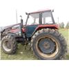 Image 2 : Case IH Model 1594 Tractor with Ezee On Front end Loader  - 3783 Hours Showing -  + Bale Fork Attach