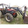Image 7 : Case IH Model 1594 Tractor with Ezee On Front end Loader  - 3783 Hours Showing -  + Bale Fork Attach