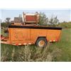 Image 1 : Heavy Duty Transport Trailer - 79" W x 135" L, 46" High sides, Tilt Deck with Pintle Hitch