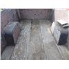 Image 4 : Transport Trailer 65" Wide x 99" L, with 34" high wooden sides, spare tire + light