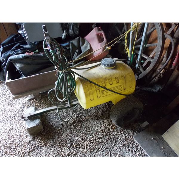 Spray Tech Systems Pull Type Chemical Applicator with Hoses + Booms