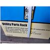 Image 3 : Power Fist Utility Parts Rack, enamel steel with 24 bins, NEW sealed in box