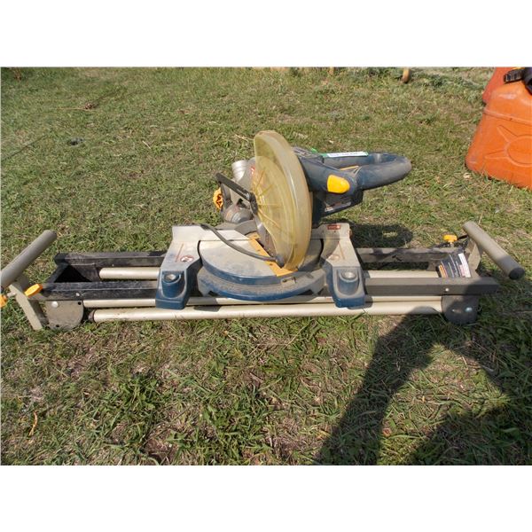 Ryobi Mitre Saw on Stand with safety Guard