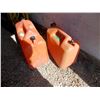 Image 2 : Pair of Plastic Jerry Fuel Cans