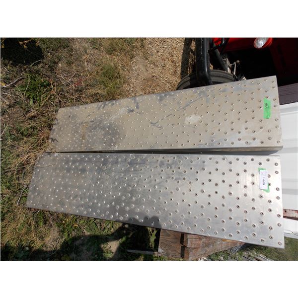 Pair of Stainless Ramp Parts 4' in length