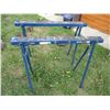 Image 1 : mastercraft metal folding saw horses (2)