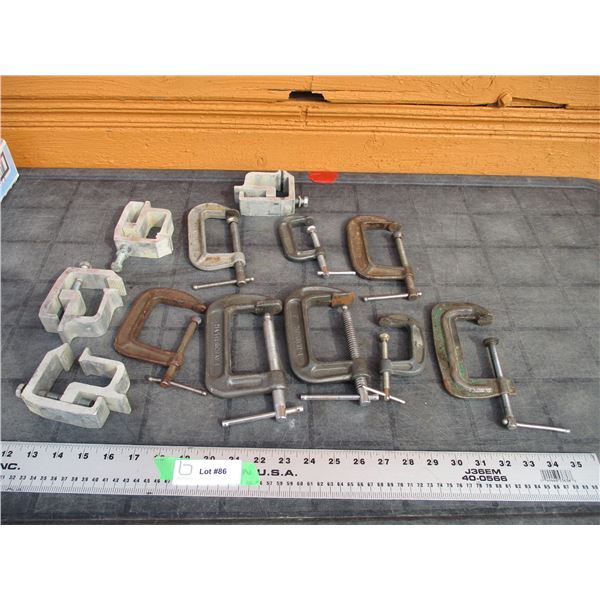 Clamps - various sizes