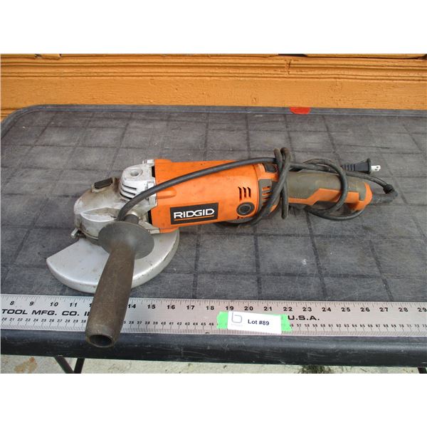 Rigid angle grinder (working)