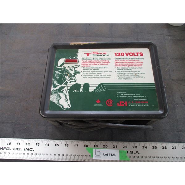 Shur-shock 120V electric fence controller