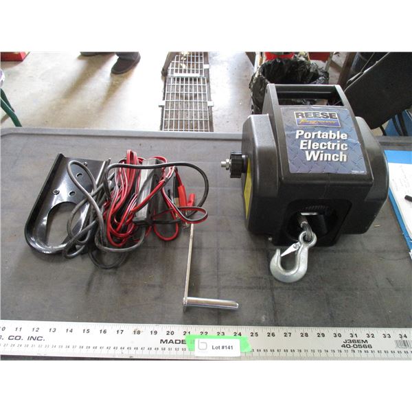 Reese tow power portable electric winch