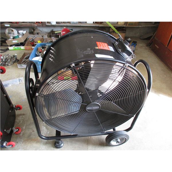 Pro Point 24" outdoor drum fan (working)