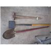 Image 2 : Chipper, spade, sledge hammer