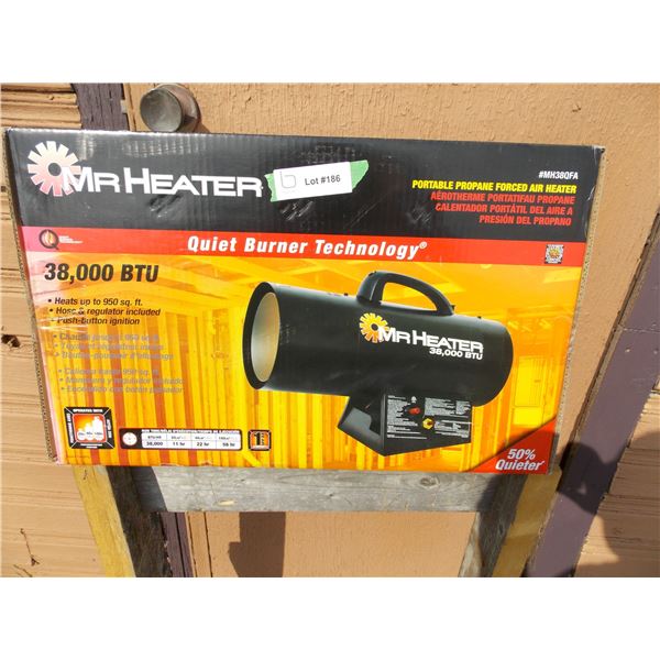 Mr Heater 38,000BTU Propane air heater NEW in box