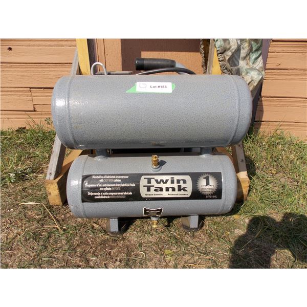 Iron Horse Twin Tank Pump and Compressor with Camouflage Cover