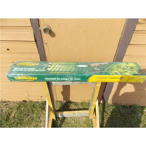 Yardworks Ultimate Sawhorse SEALED in box