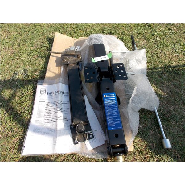 Power Fist Sway Control Bar + 2 1/2 Ton Scissor Jack - Brand New Condition