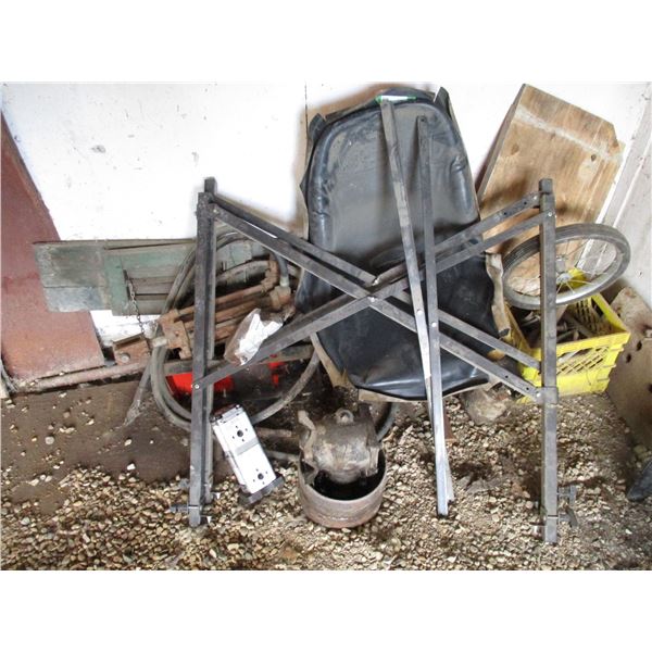 Tractor Seat, Hydraulic Cylinder, Misc