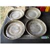 Image 3 : (4) Vintage GMC Hubcaps