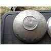 Image 2 : (2) Vintage Hubcaps