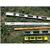 Image 2 : levels, measuring sticks