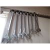 Image 1 : (9) Large wrench set - largest 2"