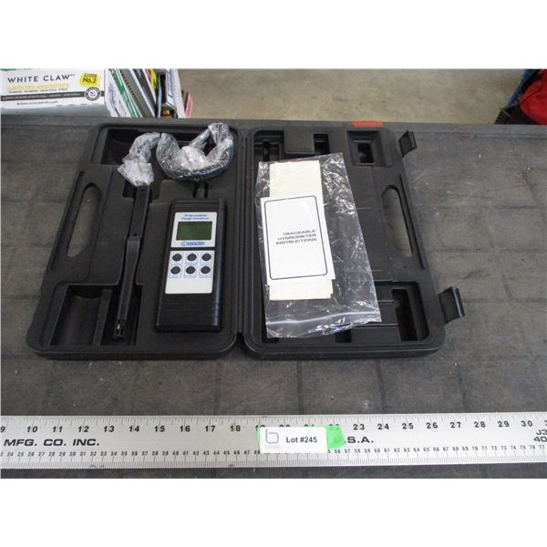 traceable hygrometer in case