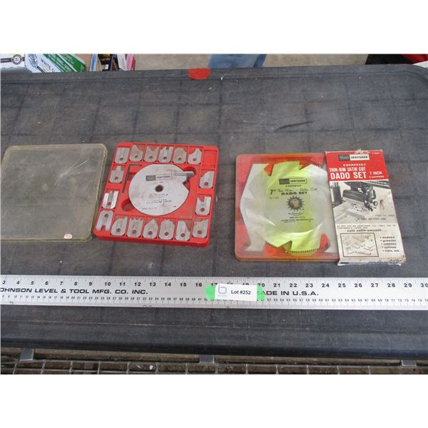 2X The Money - DADO table saw blades