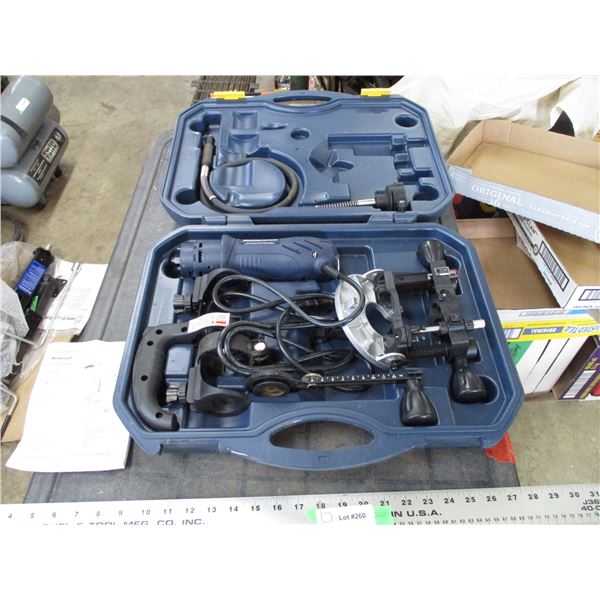 Mastercraft spin saw kit in case (working)
