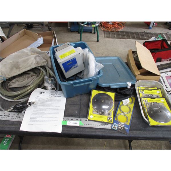 pro watch mt.300 circuit board with powerfist syphoning tool? + miscellaneous trim, wire