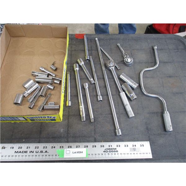 sockets, extensions, ratchets