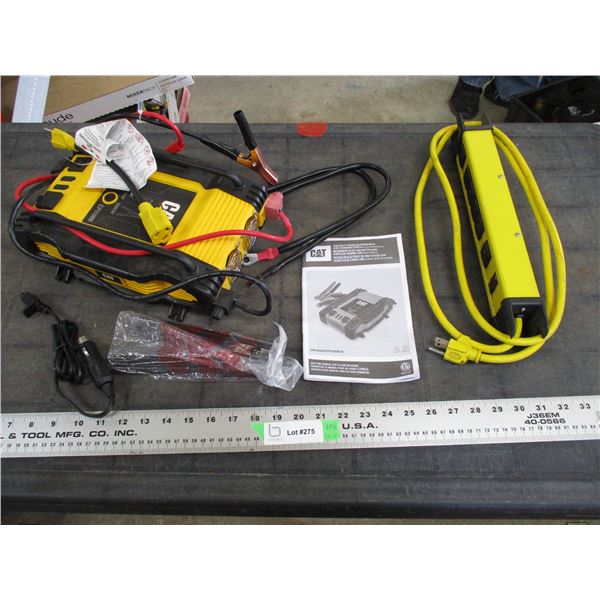 Cat 1000W Power inverter with USB Charging Post + power bar